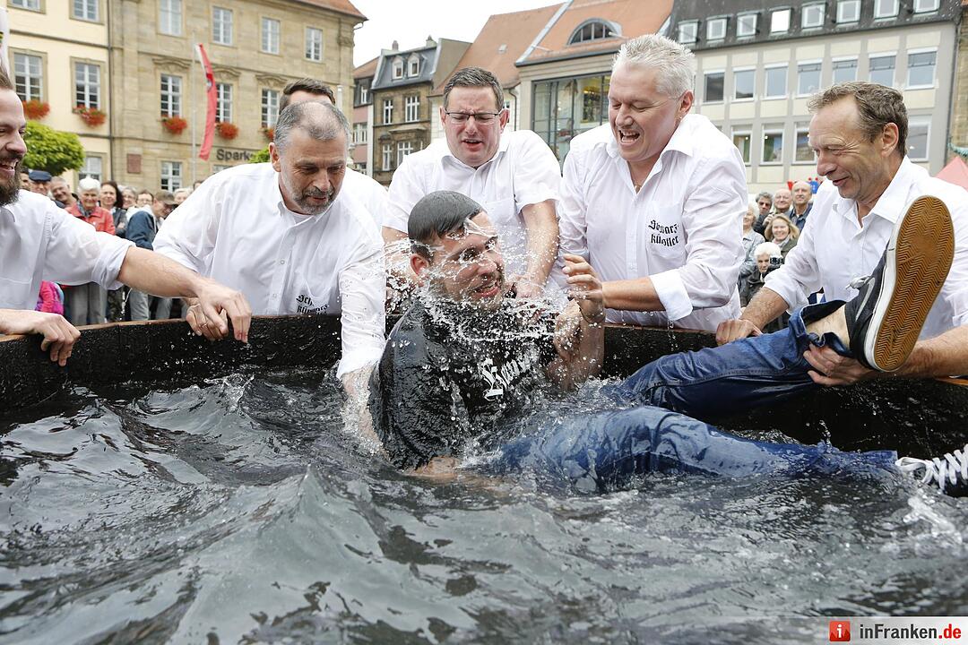 Gautschfeier 2015 der Mediengruppe Oberfranken in Bamberg