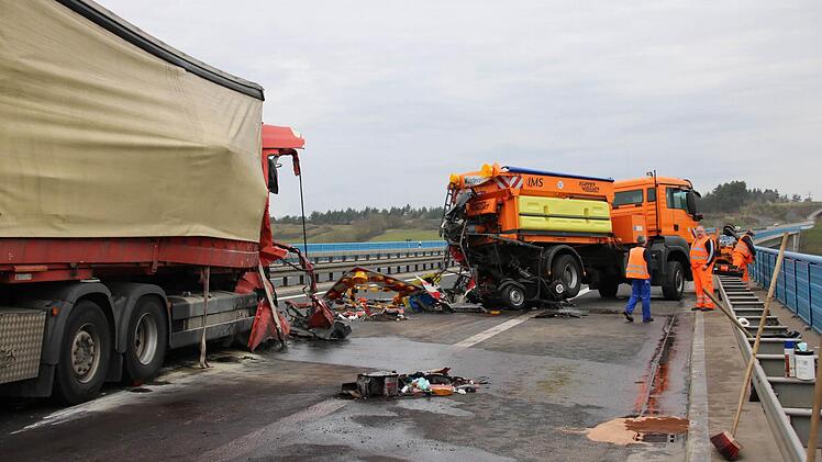 Eindrücke vom Unfall. Foto: Ralf Ruppert