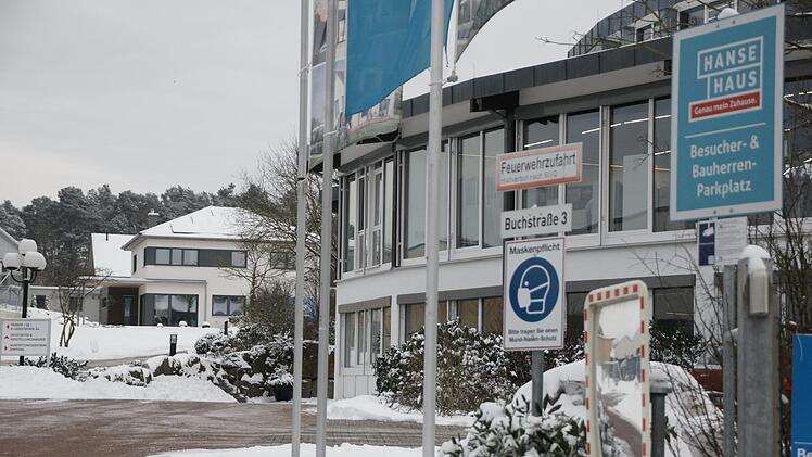 Die Firma Hanse Haus sitzt im Oberleichtersbacher Gewerbegebiet Buchrasen. Das Unternehmen verzeichnete zuletzt einige Corona-Fälle in seiner Belegschaft.