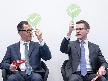 Cem &Ouml;zdemir und Manuel Hagel