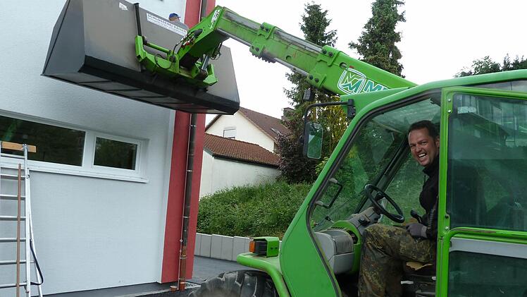 Andreas Schmück bei der Arbeit. Foto: Wolfgang Kretschmer
