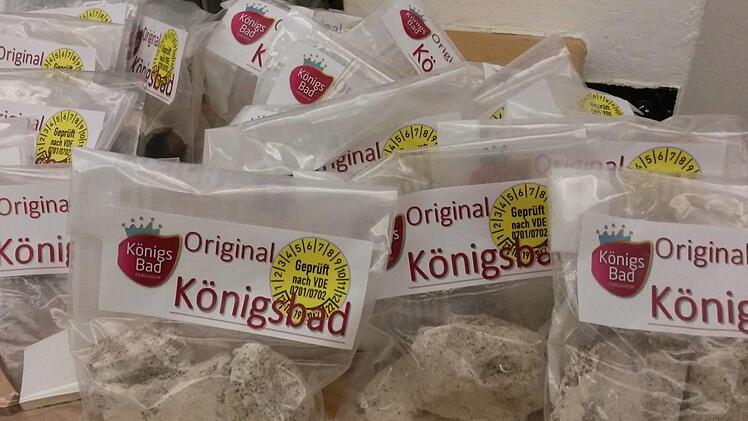 Angeblicher Bauschutt aus dem Königsbad Foto: privat