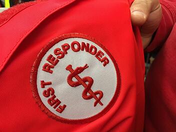 So erkennt man die First Responder  der Burgwindheimer Feuerwehr.Foto: Anette  Schreiber