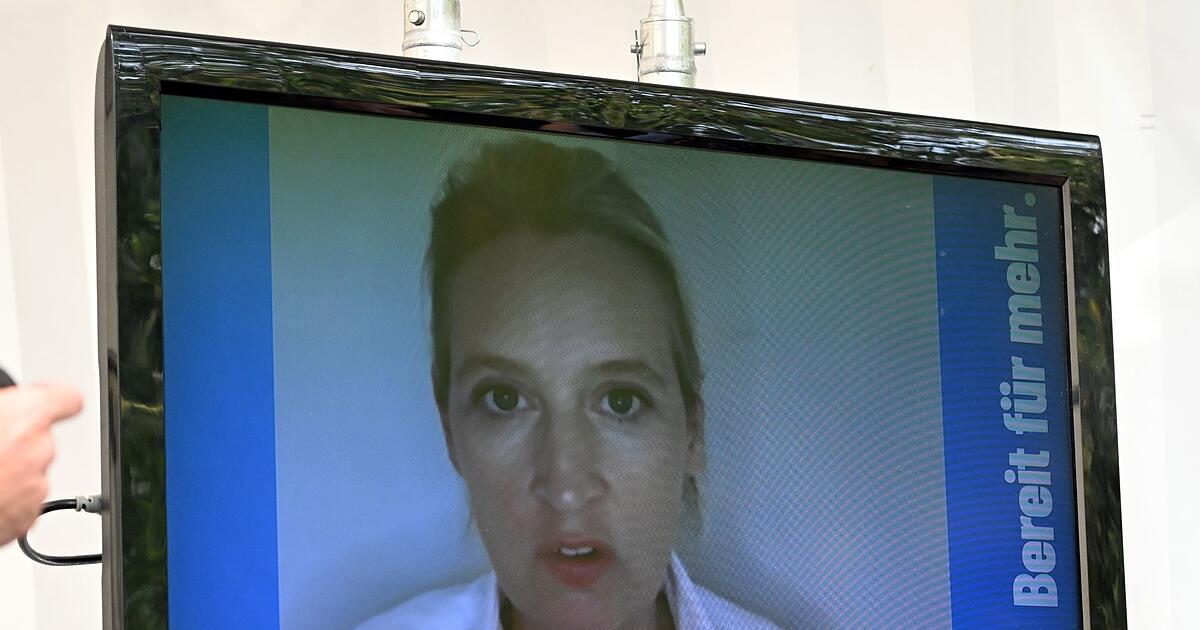 Weidel appearance in Mödlareuth: BKA saw no danger - AfD confirms Mallorca ...