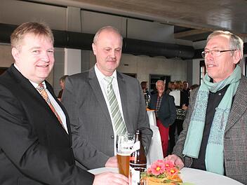 Axel Rogner, Gerald Brehm und Josef Beucher (v. l.) gehören zu den Gründungsvätern der Jungen Liste. Fotos: Evi Seeger