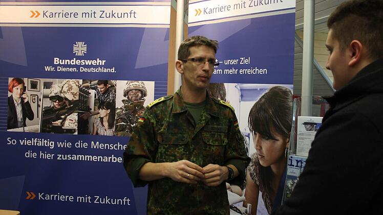 Bei der Bundeswehr kann man auch so richtig Karriere machen.