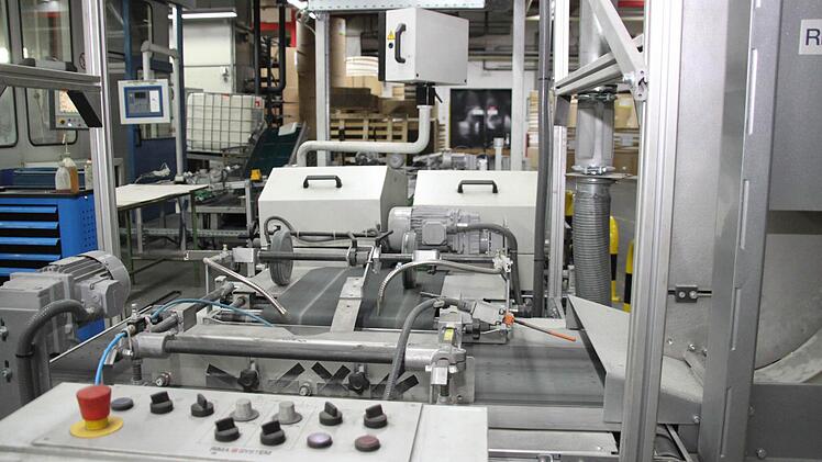 Bei der Druckereiführung bei Baumann Druck können die Besucher hinter die Kulissen schauen. Foto: Jennifer Hauser