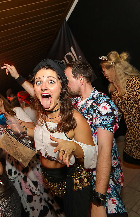 Beste Partystimmung in der Stadthalle