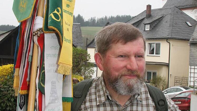 Rudi Muschick (64) ist das Wandern gewohnt - für ihn war die Strecke "Überhaupt kein Problem