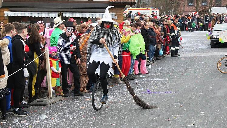 Sinntaler Faschingszug  Foto: Steffen Vetter