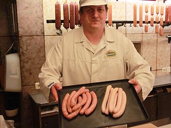 Norbert Schnapp will auch weiterhin in der Spitalgasse 24 ein Metzgereigeschäft betreiben.Foto: FT-Archiv