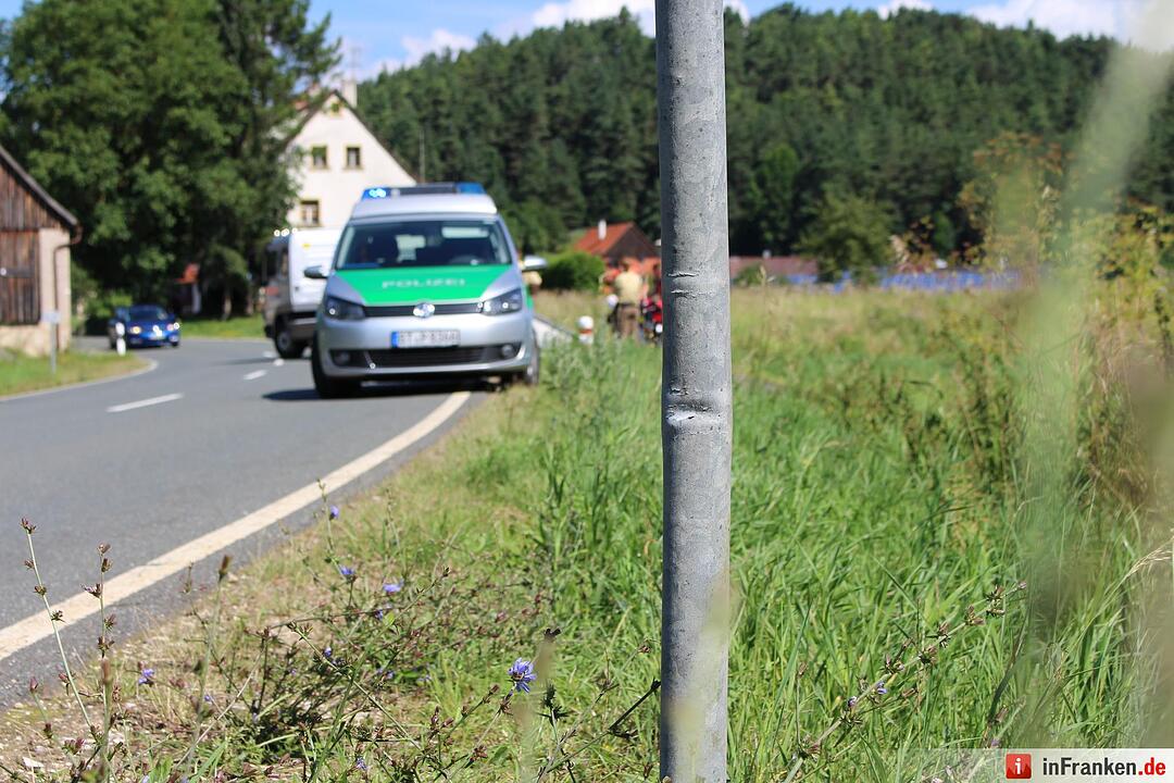 Motorradfahrer bei Stadelhofen schwer verletzt