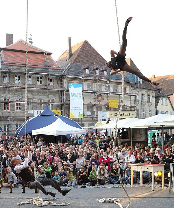 Einrücke vom Artistik-Festival ZirkArt in Forchheim
