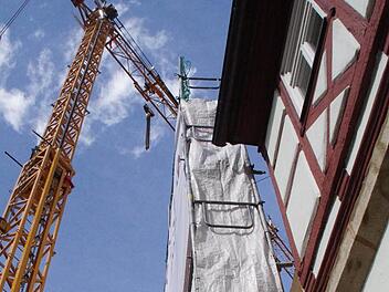 Rege Bautätigkeit herrschte zuletzt in der Amtsgerichtsstraße. Foto: Marco Meißner