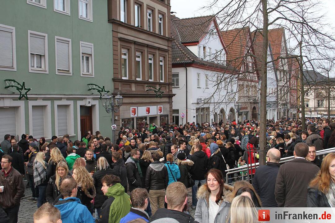 Frühschoppen zu Weihnachten in Kulmbach