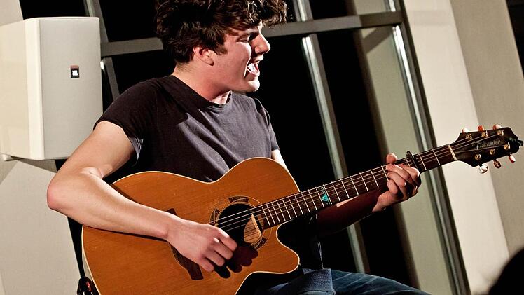 Julian Pollina gastierte erstmals in CoburgFoto: Jochen Berger