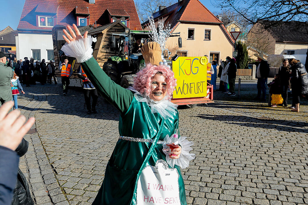 Fasching in Sand am Main!