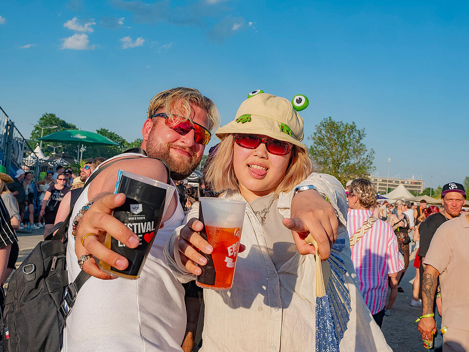 Erstklassiges Festivalfeeling