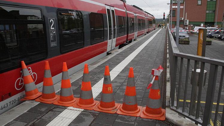 Unfall am Bahnhof Forchheim am 28.4.2015 Foto: Josef Hofbauer