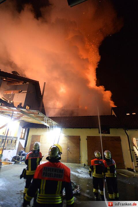 Scheunenbrand in Melkendorf II