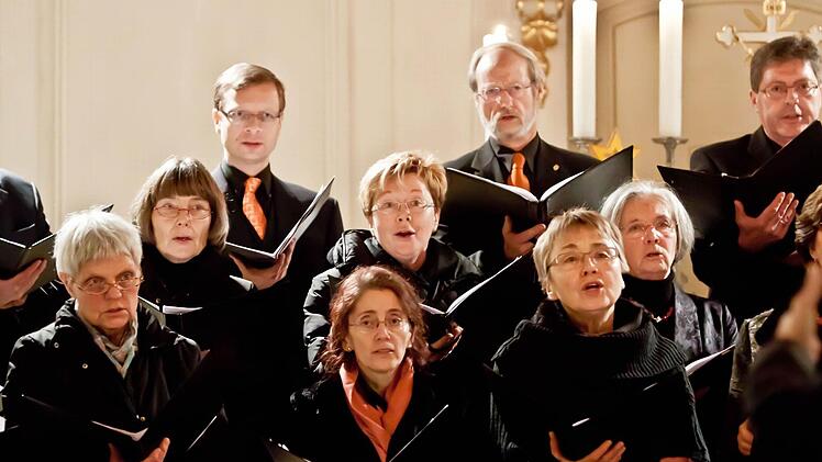 Erstmals seit vier Jahren gastierte die Kantorei St. Moriz aus Coburg wieder in der Schlosskirche von Lahm.Fotos: Jochen Berger