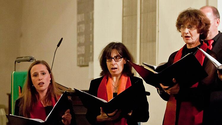 Unter dem Motto "Schall und Raum" gestalteten die Gäste aus Hamburg ein überaus anspruchsvolles Konzert in Coburg. Foto: Jochen Berger