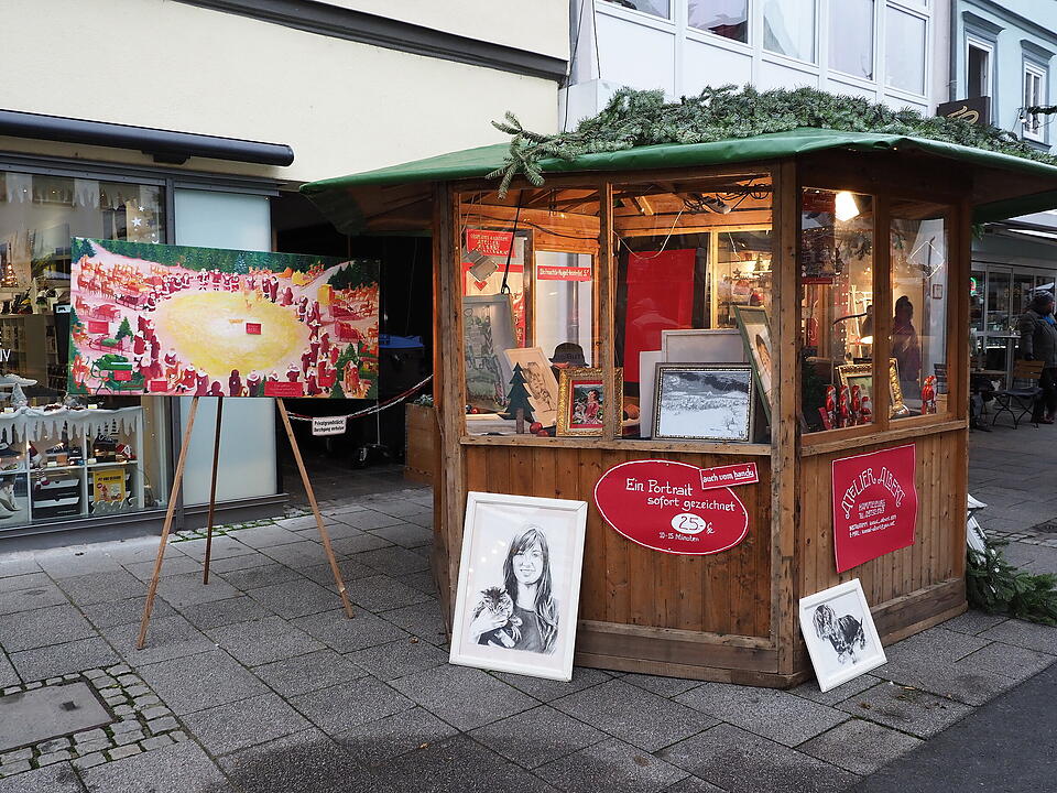 Weihnachtliche Stimmung in der Innenstadt