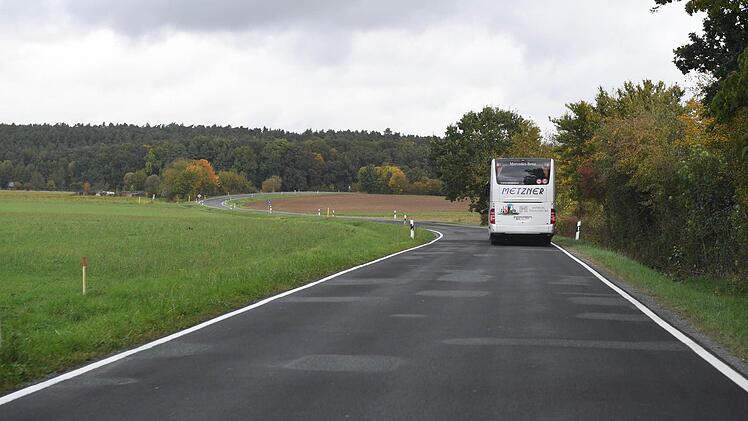 Der Ausbau der Kreisstraße zwischen Hirschaid und Amlingstadt ist ein künftiges Projekt.Foto: Rinklef