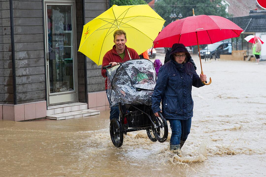 Dauerregen: Hochwasser in Teilen Deutschlands