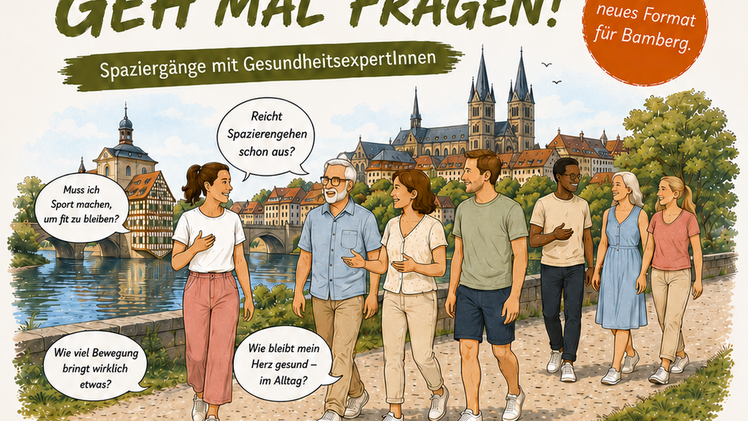 Gesundheitsspazierg&auml;nge in Bamberg: Experten beantworten Fragen