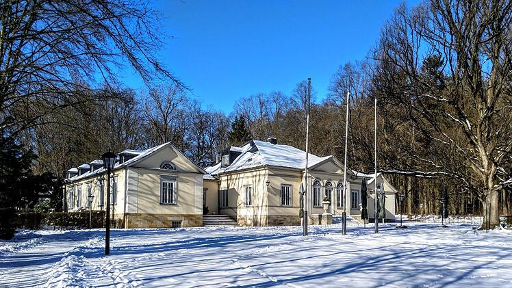 Winter-Impressionen im PArk von Schloss RosenauFoto: Jochen Berger