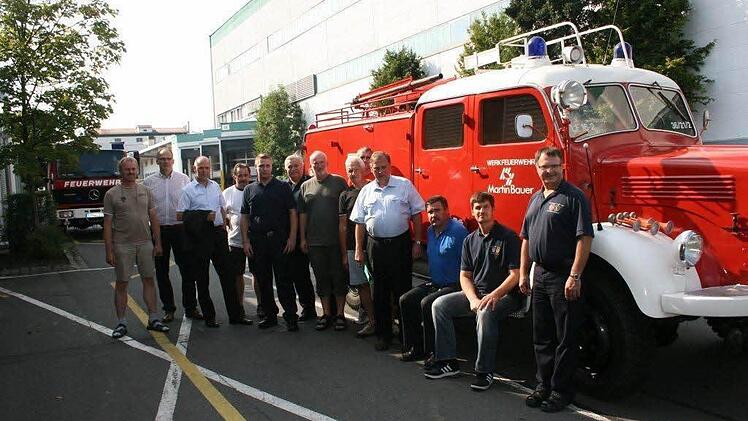 In Vestenbergsgreuth rückt die Werksfeuerwehr der Firma Martin Bauer auch aus, wenn es im Ort brennt. Foto: Firma Martin Bauer