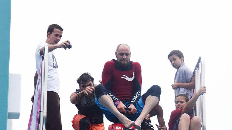 Wassertag beim Jugendfestival YouCo im Aquaria Freibad in CoburgFoto: Ronald Rinklef