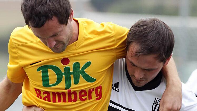 Christoph Kaiser musste verletzt nach einer Viertelstunde den Platz verlassen