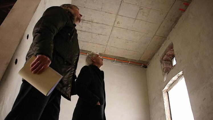 Hier entsteht bis Frühjahr ein Musterzimmer. Foto: Ralf Ruppert