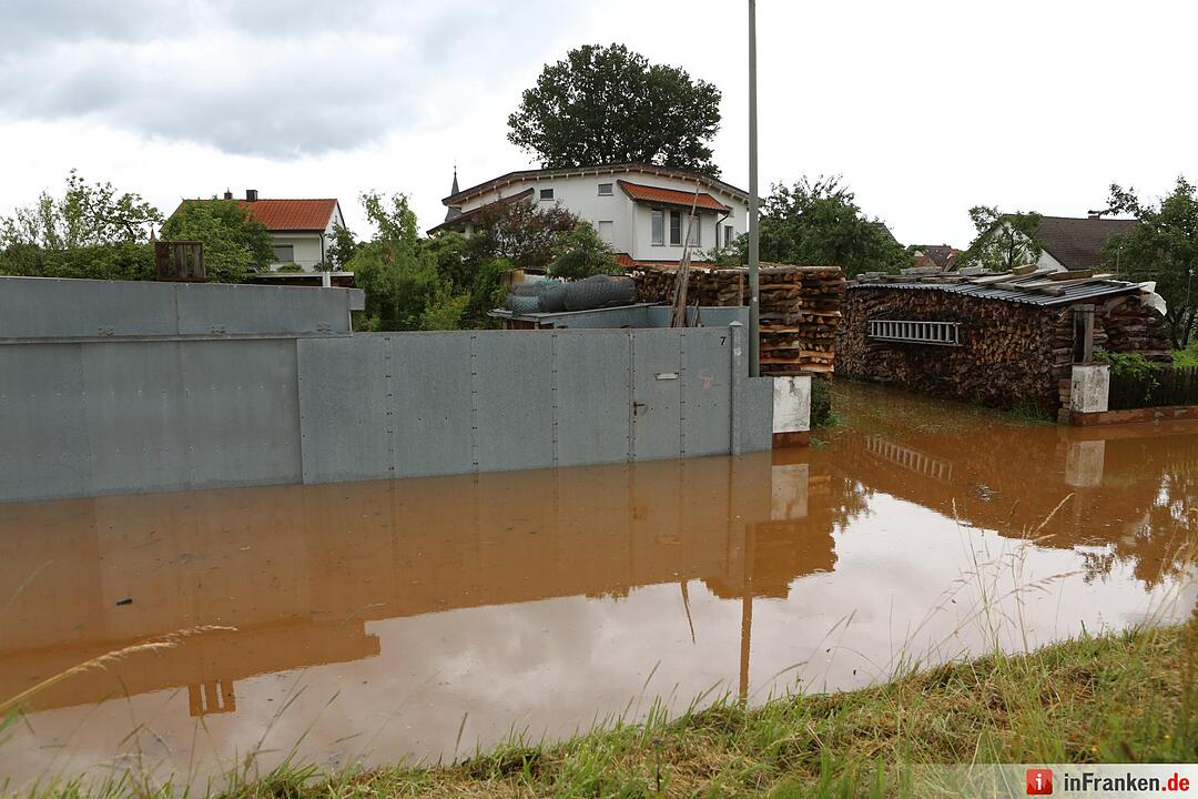 Hochwasser Landkreis Bamberg III - Oberhaid
