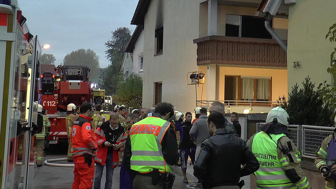 Haßfurt: Zwei Menschen sterben bei Brand
