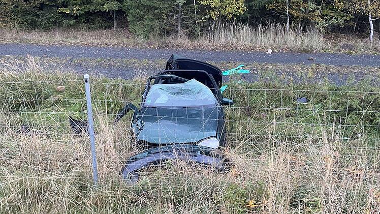 Zwei Schwerverletzte auf A93 bei Regnitzlosau