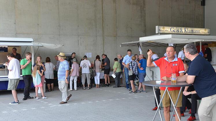 Eindrücke vom Tag der offenen Tür im neuen Domizil der Bad Kissinger Stadtwerke.  Foto: Peter Rauch