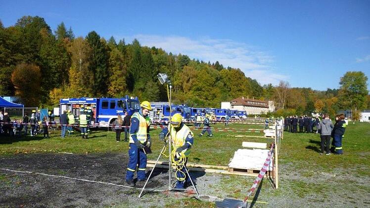 Impressionen vom THW-Wettkampf. Foto: Haju Badura