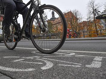 Der Fahrradverkehr ist in Bamberg ein Dauerthema. Im November haben die Radaktivisten die Zusammenarbeit mit der Stadt aufgekündigt. Ihnen geht es zu langsam.  Foto: Ronald Rinklef