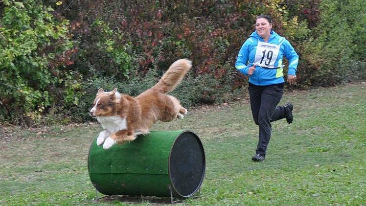 Sabrina Coufal von den Hundefreunden Eltmann. Foto: Ulrike Langer