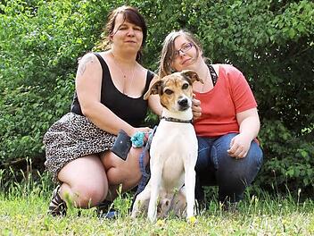 Katja Schölzke und Tochter Jana sammeln Sach- und Futterspenden für den österreichischen Tierschutzverein Streunerparadies.  Foto: Benedikt Borst