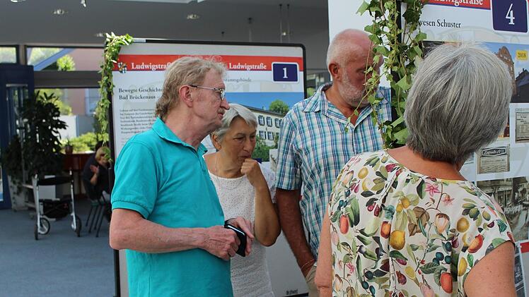 Eröffnung der Ausstellung "Ludwigstraße - früher und heute" am 29. Juni 2019 in Bad Brückenau Foto: Julia Raab