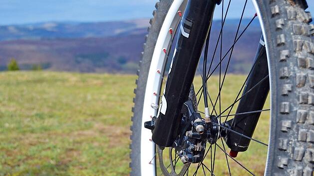 Die Rh&ouml;n ist Mountainbike-tauglich, Andreas Schubert aus Geroda ist deshalb aktiv geworden. Er hat mehrere Streckenvarianten entwickelt. Foto: Johannes Schlereth