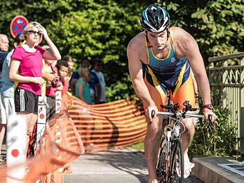 Benedikt Deichsel gwann wie im Vorjahr bei den Herren. Fotos: Alexander Muck