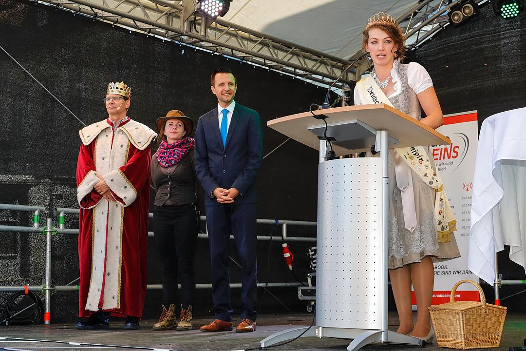 Korbmarkt in Lichtenfels am Samstag