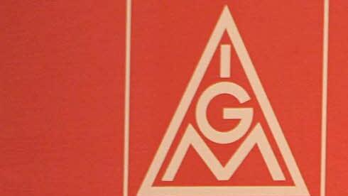 Das Logo der IG Metall Foto: dpa