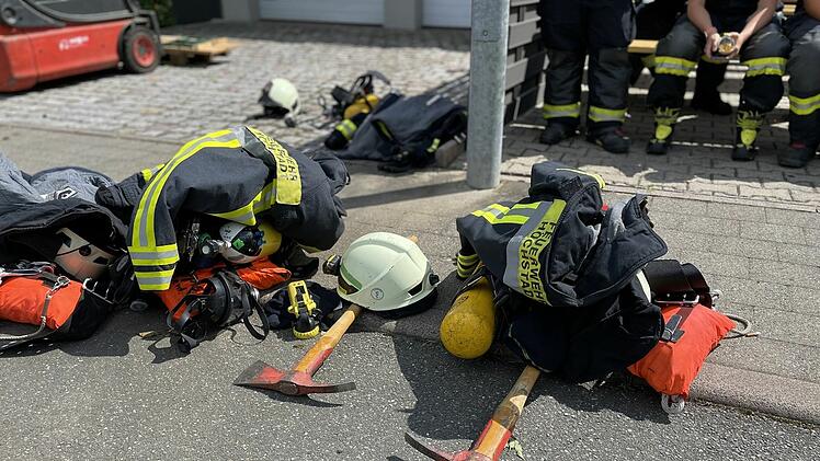 Dachstuhlbrand in Röttenbach