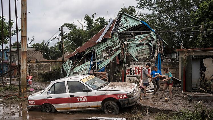 Unwetter in Mexiko